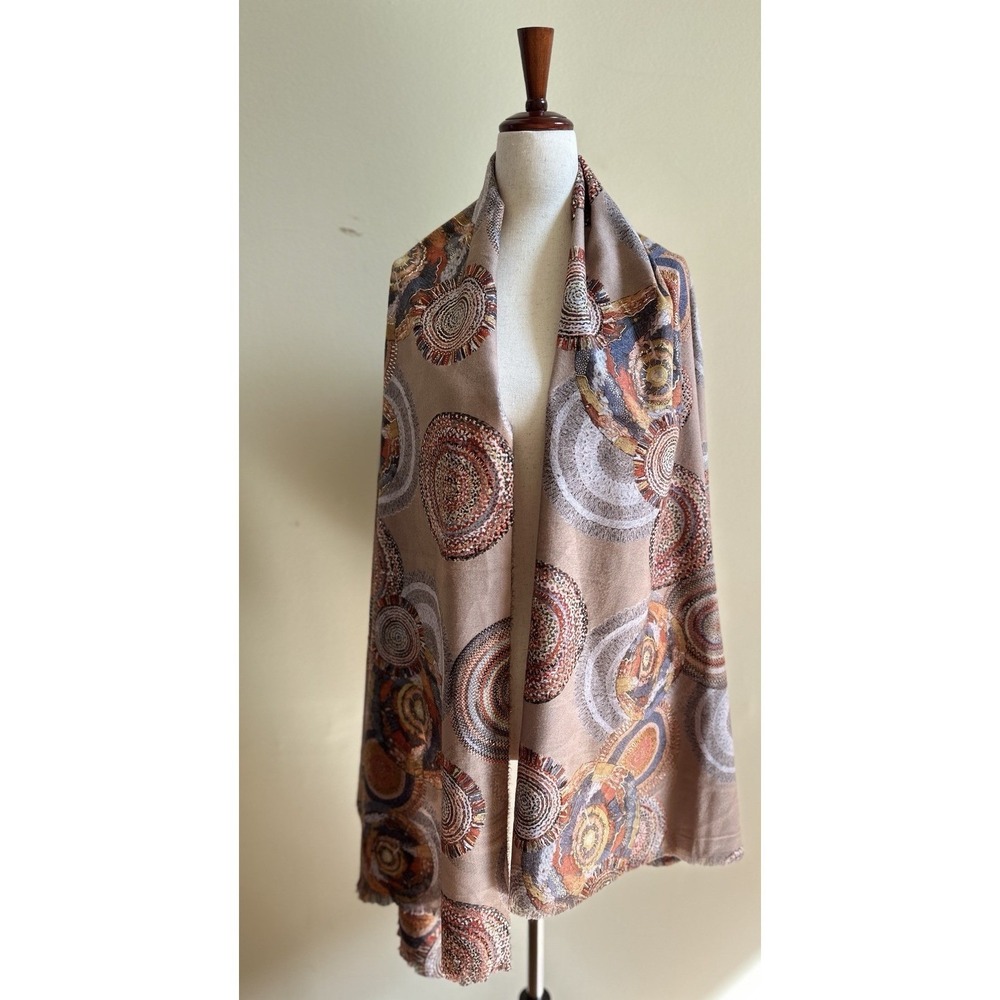 100% Cashmere Scarf Extra Large 27"x73" Germany Soft Luxury Wrap New